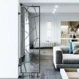 Carisa Tria Dikey Paslanmaz Çelik Radyatör Modern Tasarım Satine 180 x 50 cm