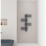 Carisa Unico Alüminyum Havlupan Modern Tasarım Antrasit 85,2x50 Cm