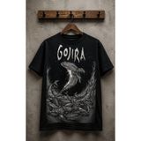 Carismatisort Gojıra Rock Müzk Tişört Tshirt Bay Bayan Kadın Erkek Unısex - Siyah - L