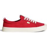Cariuma 100103R01W-OCA Low Canvas Kırmızı Kadın Sneaker