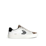 Cariuma 411301W85M-SALVAS Leather Leopard Beyaz-Çok Renkli Erkek Spor Ayakkabı