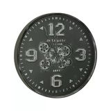 Çarklı Duvar Saati 60*60*8 Cm Ak.jı0011