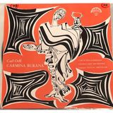 Carl Orff – Carmina Burana - 1961 Çekoslovakya Basım 33 Lük Lp Plak Albüm 2. El