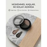 Carla Brow Duo Compact Shadow - Toz Kaş Farı No: 10 - Toprak