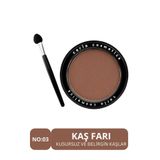 Carla Professional Make Up Kaş Farı - Eyebrow Powder Shadow Açık Kahve - No: 03