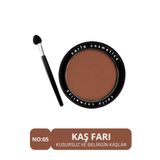Carla Professional Make Up Kaş Farı - Eyebrow Powder Shadow Orta Kahve - No: 05