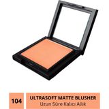 Carla Ultra Yumuşak Mat Toz Blusher Allık Açık Pembe No: 104