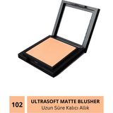 Carla Ultra Yumuşak Mat Toz Blusher Allık Açık Şeftali - No: 102 - Nude