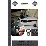 Carlburn #açacak Emniyet Kemeri Görünümlü Pratik Araba Içi Metal Cam Şişe Kemer Tokası Tasarımlı Açacak - Çok Renkli - Tek Ebat