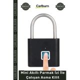 Carlburn #AsmaKilit Biyometrik Güvenlik Çelik Valiz Dolap Kapı Pencere Mini Akıllı Parmak İzi İle Çalışan Asm