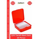 Carlburn #bant Maksimum Yapışma Gücü Nano Teknoloji Hazır Kesim 60 Parça Kolay Açılır Güçlü Çift Taraflı Bant