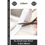 Carlburn #Bant Mutfak Banyo Küvet Yalıtım Şeridi 156 gr BEYAZ Su Sızdırmaz Lavabo Kenar Bandı 3.2m