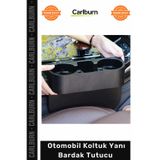 Carlburn #Bardaklık Ergonomik Çok Amaçlı Araç İçi Depolama Dağınıklık Giderici Oto Koltuk Yanı Bardak Tutucu