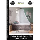 Carlburn #Cibinlik Yatak Çocuk Odası Sinek Sivrisinek Haşere Koruma Maksimum Rahat Uyku Tül Oda Cibinlik
