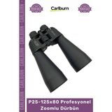 Carlburn #dürbün 80MM Uv Korumalı Net Görüntü Sunan Güçlü P25125X80 Profesyonel Zoomlu Dürbün - Tek Ebat