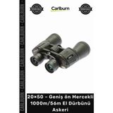 Carlburn #dürbün Profesyonel Gözlem 20×50 – Geniş Ön Mercekli – 1000M56M El Dürbünü – Askeri - Tek Ebat