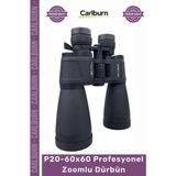 Carlburn #dürbün Yüksek Netlik Sağlayan Dayanıklı Outdoor Avcı Tipi P2060X60 Profesyonel Zoomlu Dürbün - Tek Ebat