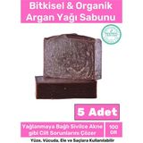 Carlburn El Yüz Saç 5'Li Argan Yağı Sabunu 130-150 Gram Arasındadır.
