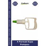 Carlburn #hacamat Profesyonel Vakum Aparatı Kaliteli Dayanıklı Sağlam Ergonomik 4 Parmak Kupa Pompası - Tek Ebat