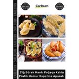 Carlburn #HamurKesme Paslanmaz Çelik Mantı Kurabiye Donut Kesici 75 cm Profesyonel Yuvarlak Hamur Kesme Kalıb