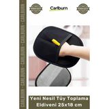 Carlburn Kedi Köpek Tüy Temizleme Aparatı Mikrofiber Kumaş Yeni Nesil Tüy Toplama Eldiveni 25X18 cm - Çok Renkli