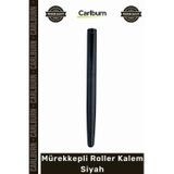 Carlburn #Kırtasiye Şık Tasarım Lüks Ofis Kırtasiye Kurumsal Hediye Kaliteli Mürekkepli Roller Kalem Siyah