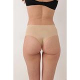 Carlburn #korse Dikişsiz Silikonlu Toparlayıcı Mikrofiber Ten Lazer Kesim Düşük Bel Tangalı Korse Külot