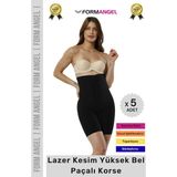 Carlburn #korse Iz Göstermeyen Kaymaz Lazer Kesim Toparlayıcı Rahat Yüksek Bel Hayalet Slip Korse - 5 Adet - 2XL/3XL