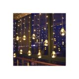 Carlburn #Led Dekoratif Şık 5 LEDli Güçlü Işık Pencere Duvar Vitrin Organizasyon Küre Toplu Perde Led