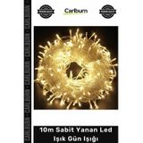 Carlburn #LedIşık Dekoratif Yılbaşı Aydınlatma Kaliteli Dayanıklı Soft 10m Sabit Yanan Led Işık Gün Işığı