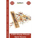 Carlburn #Mikado Beceri Dikkat Geliştirme Doğal El Yapımı Strateji Odaklı Zihinsel Gelişim Ahşap Mikado Oyunu