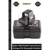 Carlburn #nişangah Profesyonel Taktik Optik Spike 558 Hedef Işaretleyici Holografik Nişangâh Reddot Siyah - Tek Ebat
