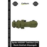 Carlburn #nişangah Reddot Avcılık Tüfek Dürbün Airsoft Ray Spike HD30F Taktikal Çift Renk Noktalı Nişangah - Tek Ebat