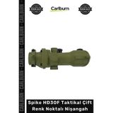 Carlburn #Nişangah Reddot Avcılık Tüfek Dürbün Airsoft Ray Spike HD30F Taktikal Çift Renk Noktalı Nişangah