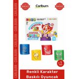 Carlburn #Oyuncak Parlak Renkli Komik Tasarım Dayanıklı Motor Gelişimi Odaklı Çizgi Karakter Baskılı Oyuncak