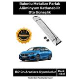 Carlburn Özel Katlanabilir Araba Ön Cam Güneşliği Balonlu Metalize Parlak Alüminyum Katlanabilir Oto Güneşlik