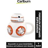 Carlburn Özel Tasarım - Dekoratif - Şık Hediyelik - Porselen Star Wars Kupa Bardak 13*14 cm - Renkli