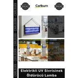 Carlburn Özel Üretim 2200V 365NM Profesyonel Sinek Kovucu Haşere Tuzak Elektrikli Uv Sivrisinek Öldürücü Lamba - Tek Ebat