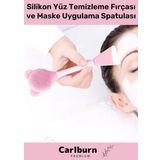 Carlburn Özel Üretim Çok Amaçlı Makyaj Esnek Yumuşak Silikon Yüz Temizleme Fırçası Maske Uygulama Spatulası
