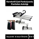 Carlburn Özel Üretim Dayanıklı Dolap Organizer Hareketli Çok Fonksiyonlu Pantolon Askılığı 5 In 1