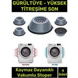 Carlburn Özel Üretim Gürültü Engelleyici Titreşim Önleyici Kauçuk Çamaşır Bulaşık Makinesi 4 Adet Ayak Pedi