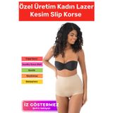 Carlburn Özel Üretim İz Göstermeyen Kaymaz Sıkılaştırıcı Şekillendirici Lazer Kesim Yüksek Bel Slip Korse