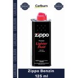 Carlburn Özel Üretim Kaliteli Yüksek Performanslı Uzun Ömürlü Çakmak Yakıtı Saf Benzin 125 Ml