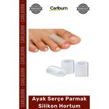 Carlburn Özel Üretim Ortopedik Jel Koruyucu Yumuşak Düzeltici Destekleyici Ayak Serçe Parmak Silikon Hortum - Tek Ebat