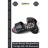 Carlburn Özel Üretim Ortopedik Refleksoloji Tabanlı Sağlık Ayak Masajı Akupunktur Terliği 42-43 Numara - Tek Ebat