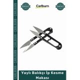 Carlburn Özel Üretim Paslanmaz Çelik Keskin Olta Takımı Balık Avı Malzemesi Yaylı Balıkçı İp Kesme Makası