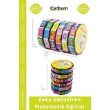 Carlburn Özel Üretim Renkli Plastik Sayı Işlem Öğretici Oyuncak Okul Öncesi Zeka Geliştiren Matematik Eğitici - Tek Ebat