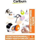 Carlburn Özel Üretim Şarjlı Etkileşimli Renkli Kuyruk Aparatlı Aktivite Uzaktan Kumandalı Robot Kedi Oyuncağı