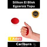 Carlburn Özel Üretim Silikon Stres Topu El Egzersiz Fizik Tedavi Topu El Bilek Parmak Güçlendirme Topu