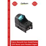 Carlburn Özel Üretim Spike JH600 1x Optik Avcı Yakın Menzilli Hedefleme Çift Renk Işıklı Reddot Sight